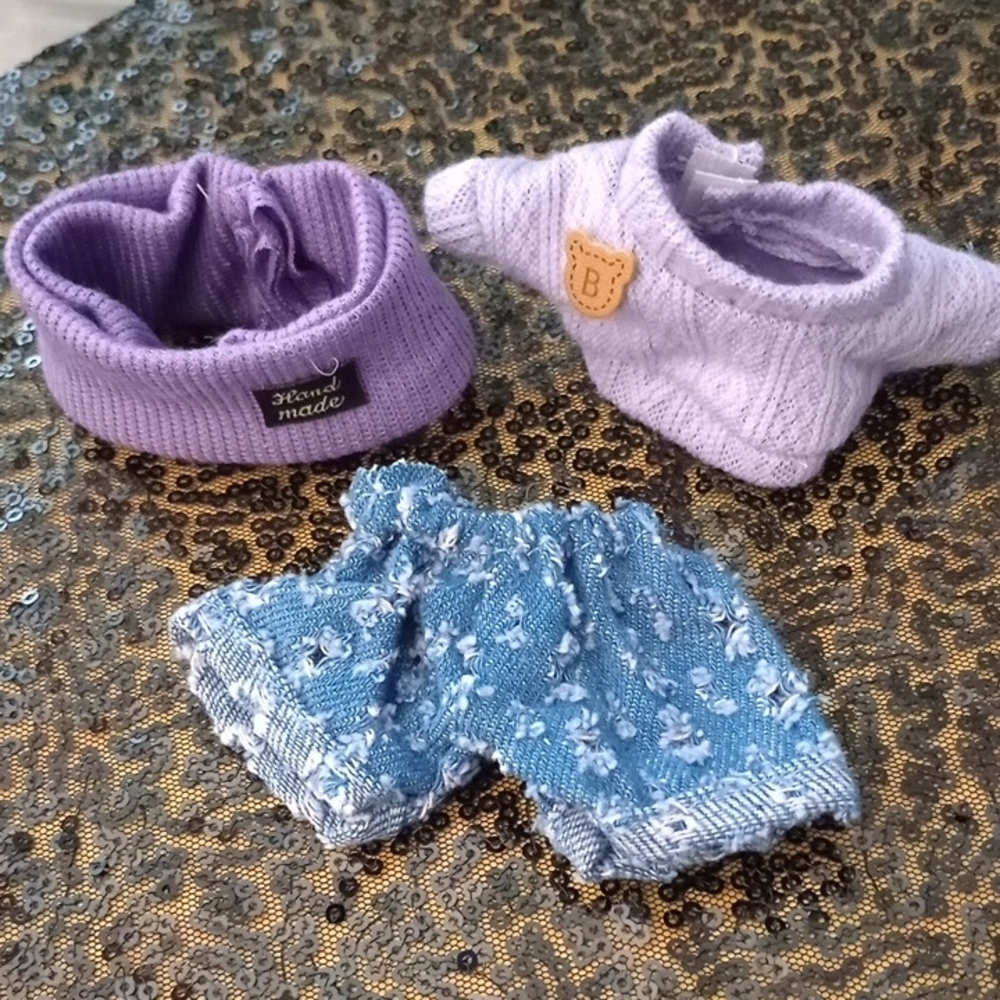Gift ****. Doll Outfit For The Labubu Dolls, New.